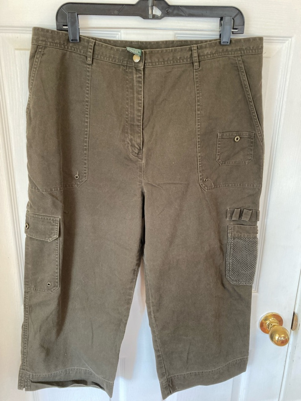 Ralph Lauren Dark Olive Green Label Cargo Pants